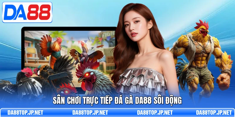 Sân chơi trực tiếp đá gà DA88 sôi động